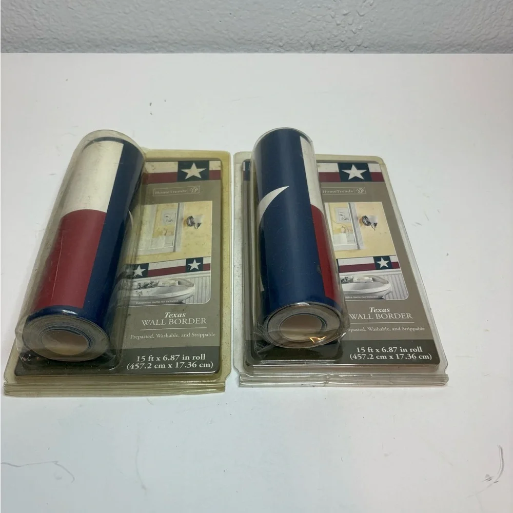 Texas Flag Wall Border Rolls